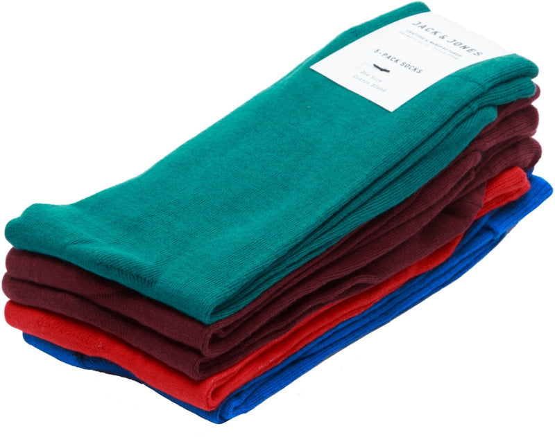 JACEDWARD SOCK 5 PACK - 12129262 - ONE SIZE- / Alpine Green 