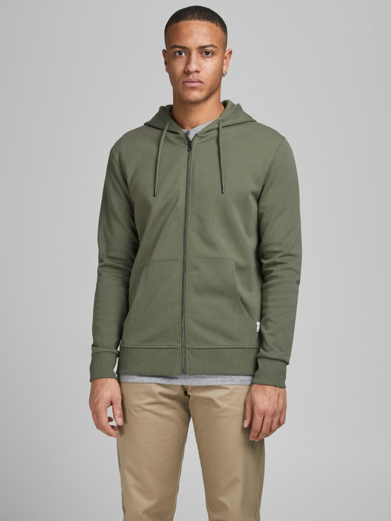 Jack & Jones JJEBASIC SWEAT ZIP HOOD NOOS 12181901 - 