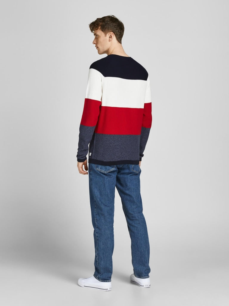 Jack & Jones JJEGUSTAV KNIT CREW NECK NOOS 12201706 - 