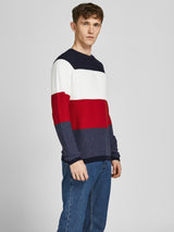 Jack & Jones JJEGUSTAV KNIT CREW NECK NOOS 12201706 - 