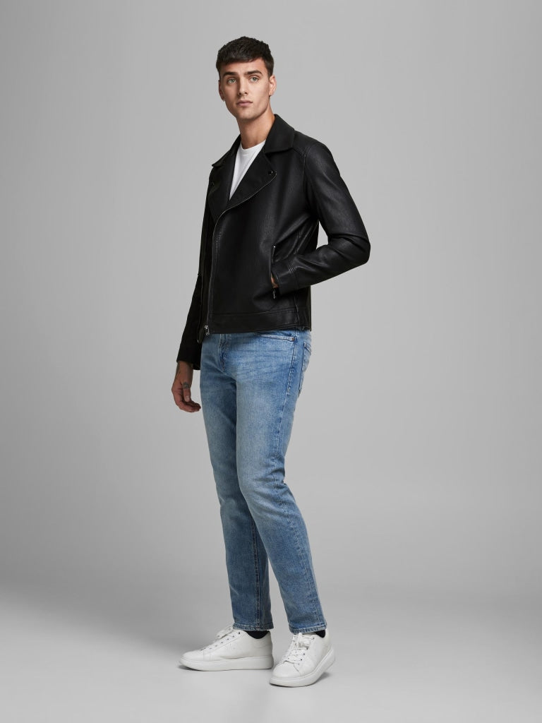 Jack & Jones JORNOLAN BIKER JACKET NOOS 12185005 - GIUBBOTTO