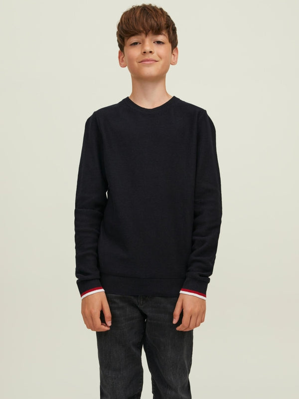 JCOLOGAN KNIT CREW NECK JNR 12205082 - ABBIGLIAMENTO BIMBO