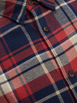 JJPLAIN AUTUMN CHECK SHIRT LS 12212591 - CAMICIA UOMO