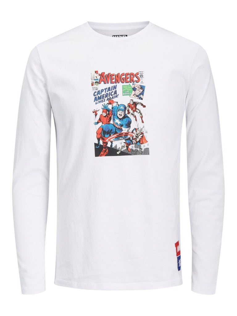 JORAVENGERS TEE LS CREW NECK 12173577 - L- / White - 