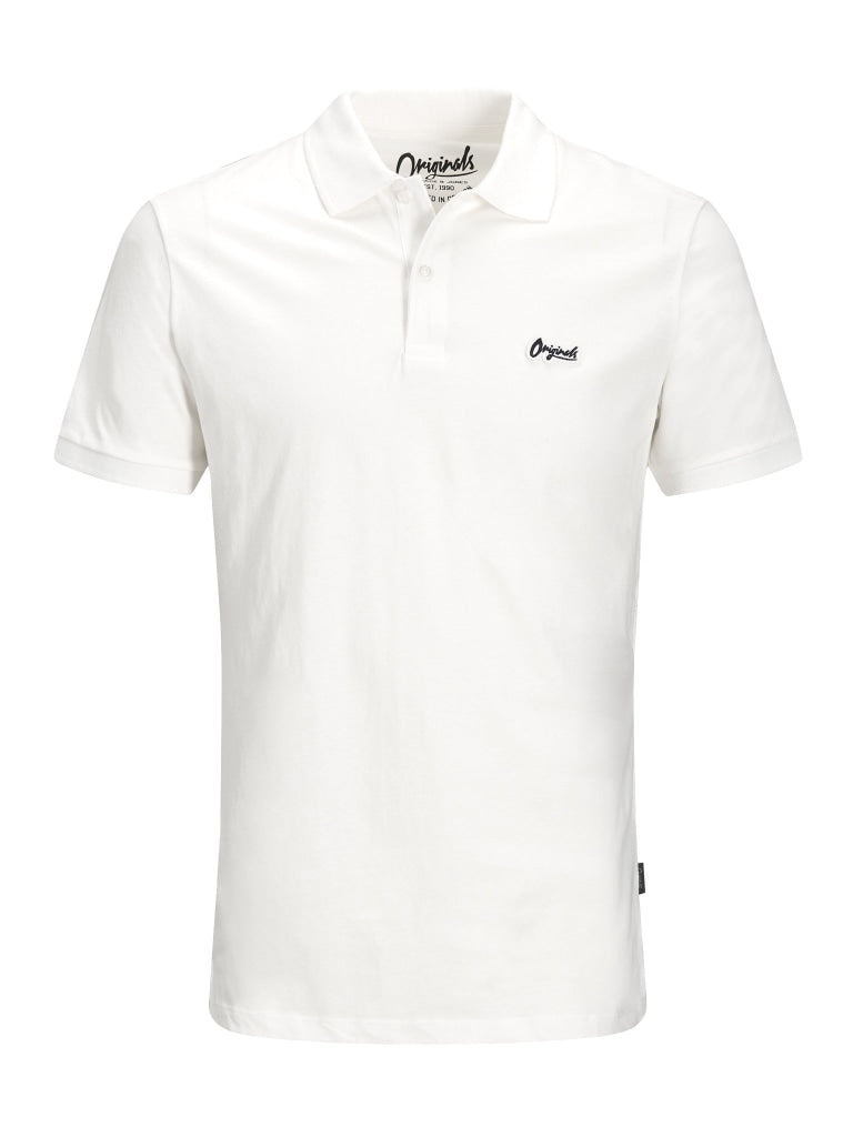 JORJET POLO SS - 12130087 - L- / Cloud Dancer - T-SHIRT & 