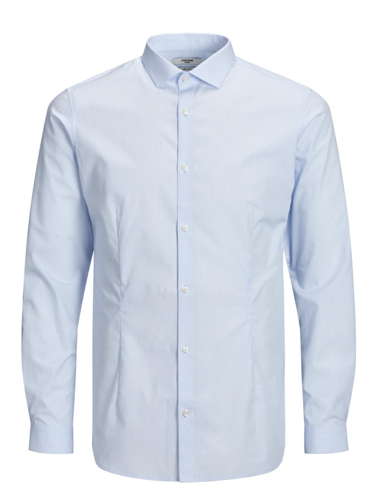 JPRBLAPARMA MIX SHIRT L/S - 12169060 - L- / Cashmere Blue - 