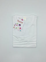 Maglia Manica Corta 100% Cotone Art. 0916 Bianco / 10-11 Maglia Bimbo