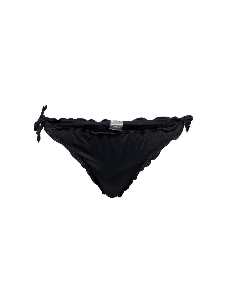 ONLANDREA RUFFLE BIKINI BRAZILIAN 15250845 - BLACK / XS - 