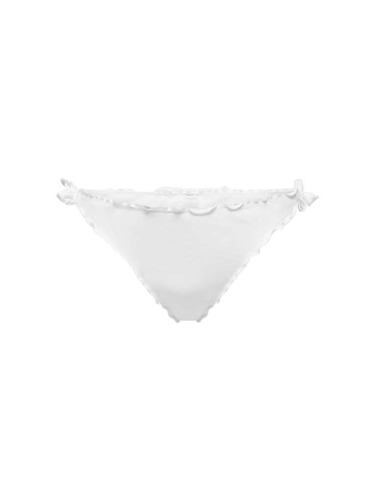 ONLANDREA RUFFLE BIKINI BRAZILIAN 15250845 - Cloud Dancer / 