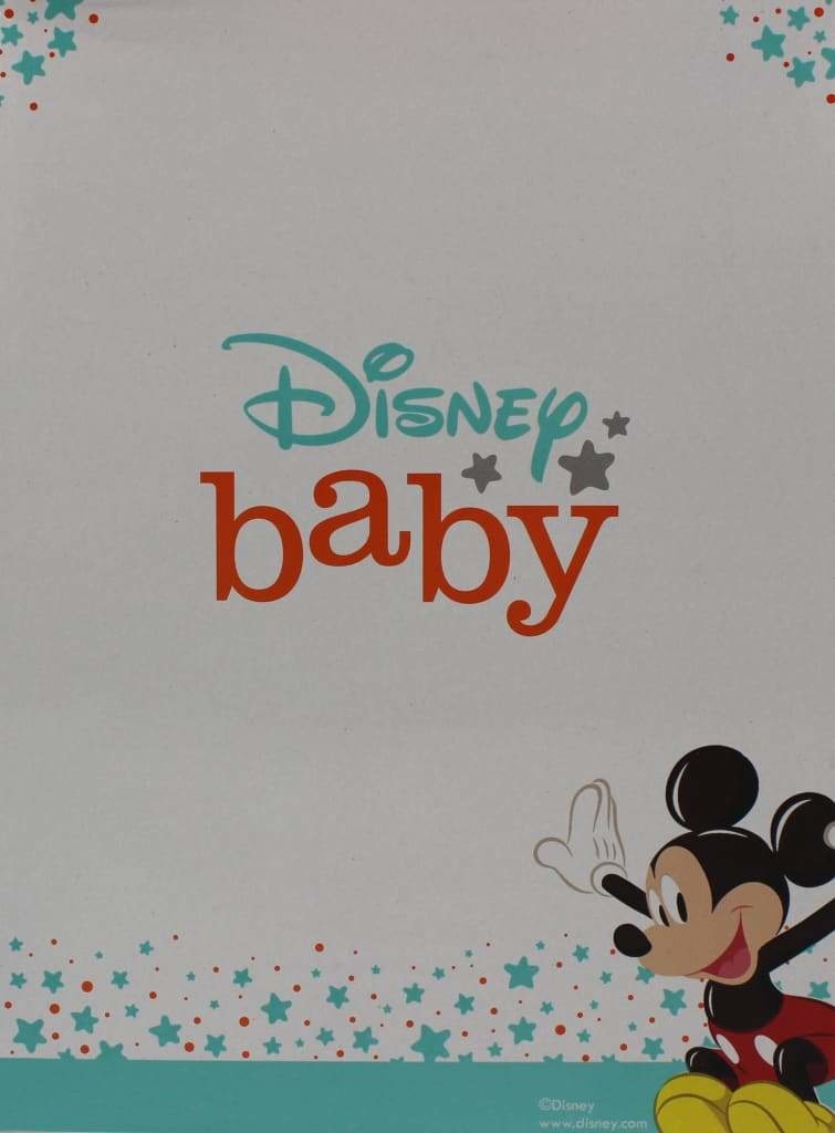 Pigiamino Neonata in Felpa con Stampa Disney 100% Cotone - 