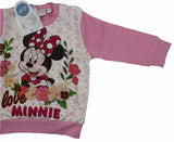 Pigiamino Neonata in Felpa con Stampa Disney 100% Cotone - 