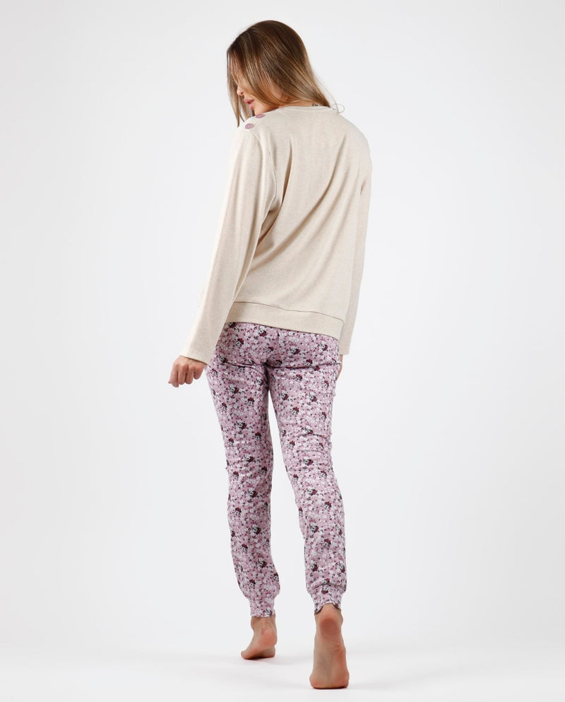 PIJAMA MINNIE FLEUR 56973 - PIGIAMA DONNA