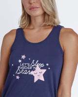 PIJAMA SIN MANGAS UNDER THE STARS 60401 - PIGIAMA DONNA