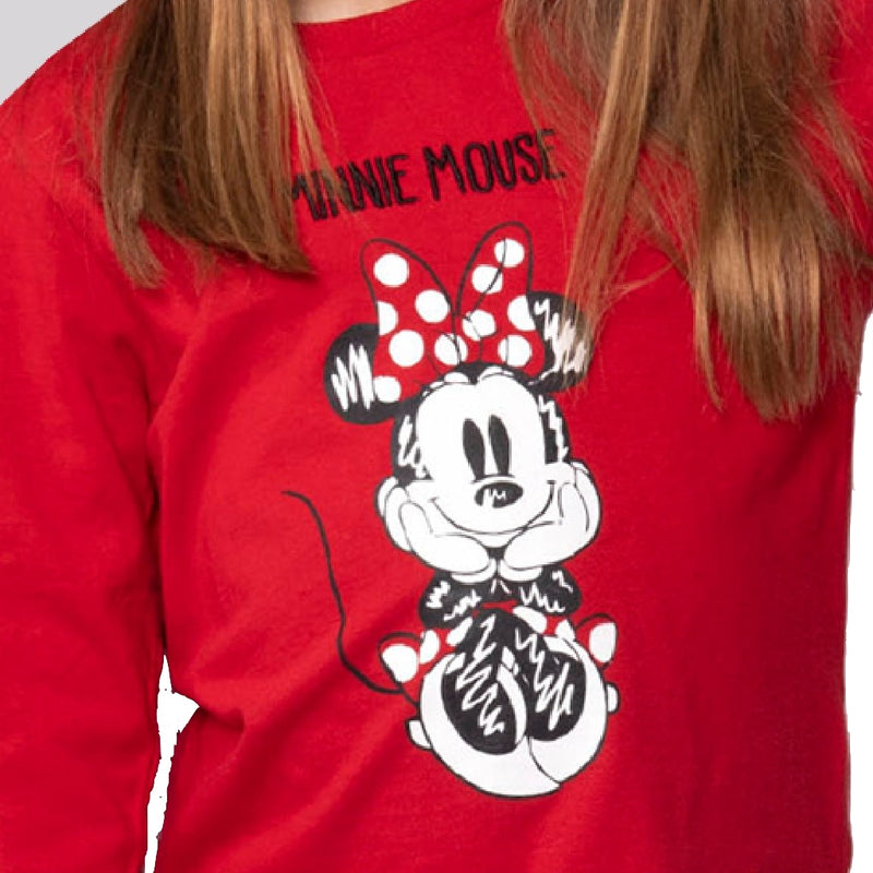 PIJAMA TWEEN CHICA MINNIE LINED - ROJO / 10 - PIGIAMI BIMBA