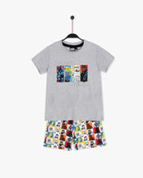 PIJAMA TWEEN CHICO COLOR COMIC 60736 - PIGIAMA BIMBO ESTIVO