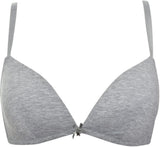 Reggiseno Donna a Triangolino in Cotone 100% e coppa rigida 