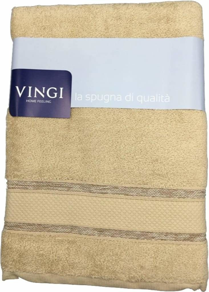 Telo Bagno spugna FULL COLOR - TAGLIA UNICA / BEIGE - TELO 